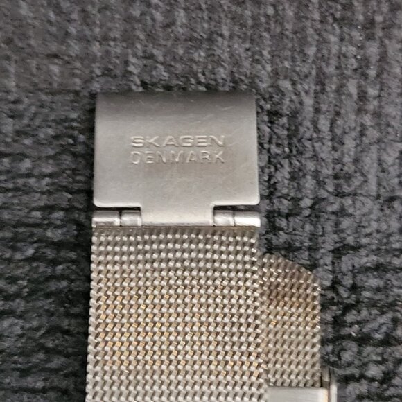 Skagen Mens Swiss Quartz Watch With Stainless Steel Mesh Band Parts/Repair - Picture 4 of 6